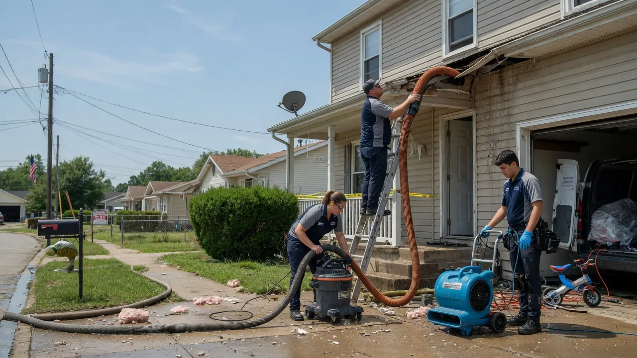 Water Damage Restoration in Chapman, KS near me